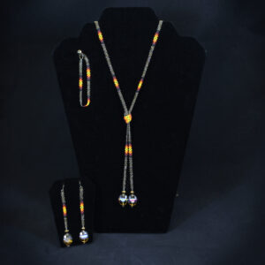 Tsu-ga-sv-s-di Beaded Jewelry Set