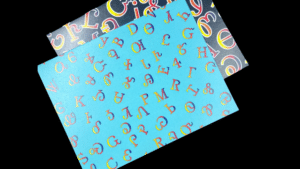 Syllabary Scramble Greeting Cards